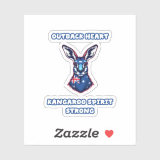 Outback Heart Kangaroospirit Strong Australia Love
