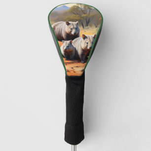 Outback Trio: Wombat Wanderers, Golf Head Cover