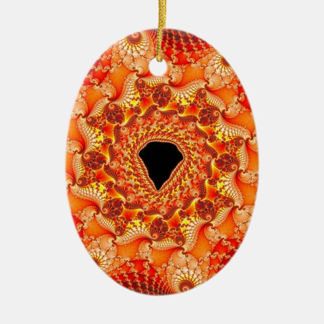 Outburst Ceramic Tree Decoration (Front)