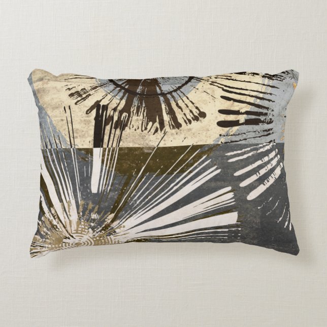 Outburst Tiles I Decorative Cushion (Front)