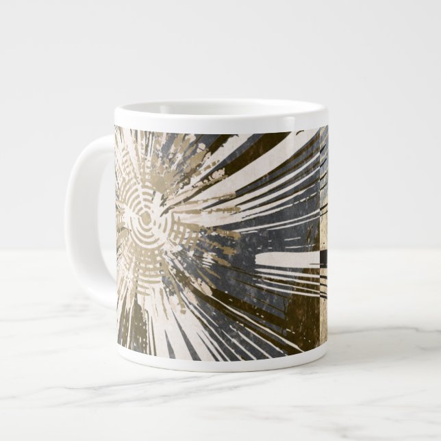 Outburst Tiles I Large Coffee Mug (Front Left)
