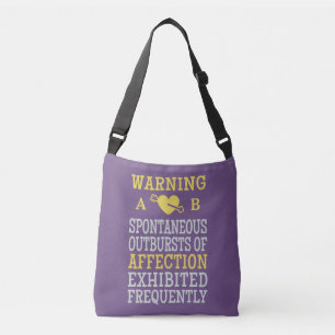 Outbursts of Affection custom monogram bags