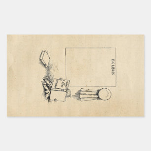 Outcault "Ex Libris" Bookplate Sticker