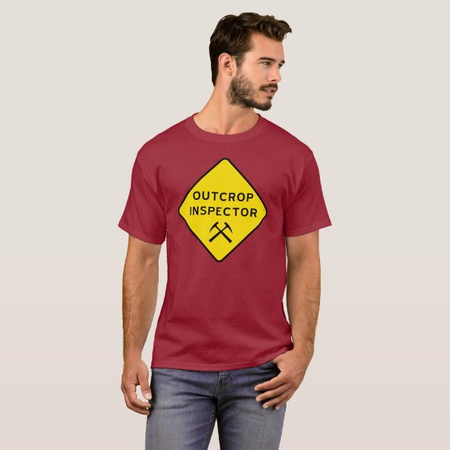 Outcrop Inspector T-shirt (Front Full)