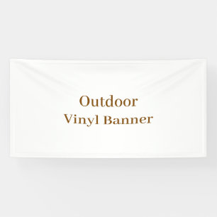 Outdoor 4' x 8' Vinyl Banner