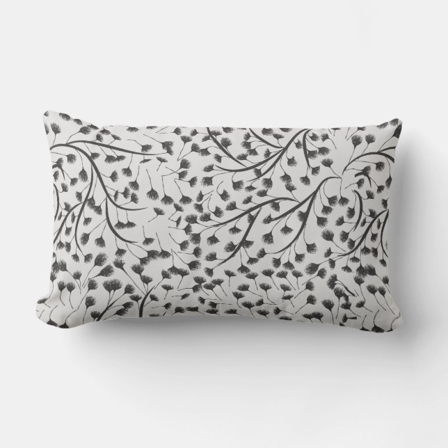 Outdoor Accent Pillow-Botanical    Outdoor Pillow (Front)