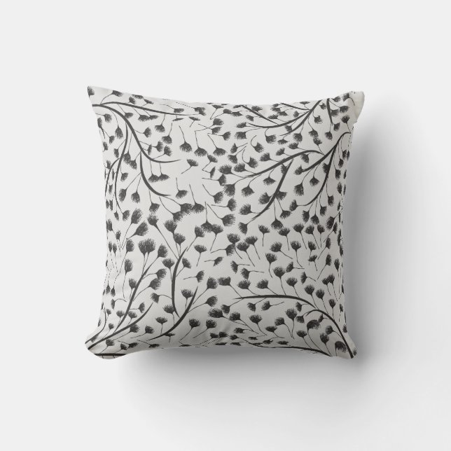 Outdoor Accent Pillow-Botanical    Outdoor Pillow (Front)