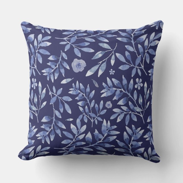 Outdoor Accent Pillow-Botanical   Throw Pillow (Front)