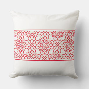 Outdoor Accent Pillow-Moroccan Print Cushion