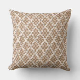 Outdoor Accent Pillow-Moroccan Print    Cushion