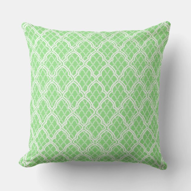 Outdoor Accent Pillow-Moroccan Print    Cushion (Front)