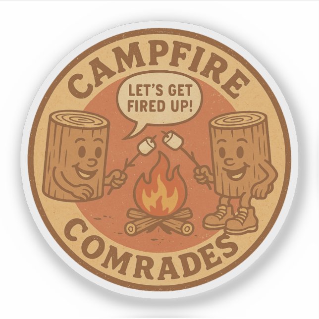 Outdoor Adventure Let's Get Fired Up Bonfire (Front)