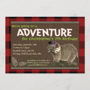 Outdoor Adventure Party Invitation