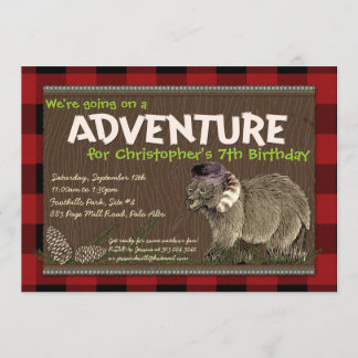 Outdoor Adventure Party Invitation