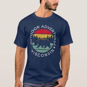 Outdoor Adventures Wisconsin T-Shirt