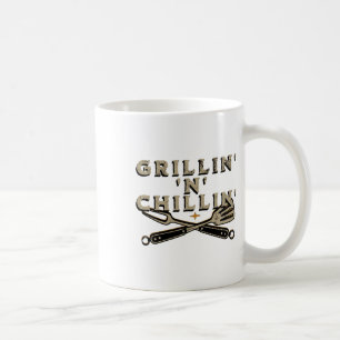 Outdoor Byrbecue Grilling And Smoking Grillin n' C Coffee Mug