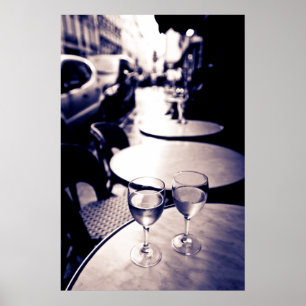 Outdoor Cafe, Paris, France Poster
