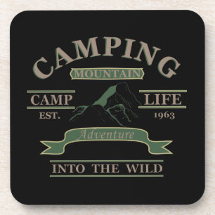 Outdoor camping camper life coaster