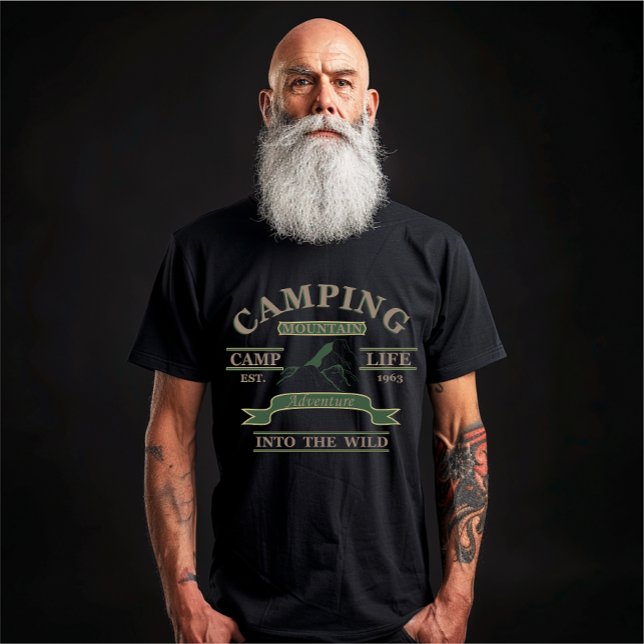 Outdoor camping camper life T-Shirt (Creator Uploaded)