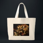 Outdoor Christmas Decorations Large Tote Bag<br><div class="desc">Merry Christmas celebration with this item. This design looks good on any product. ⭐PERSONALIZE this template with your artwork. ⭐EDIT it further to make more changes. ⭐TRANSFER this design to any product. Visit all my stores at bit.ly/SandyspiderStores (cut and paste).</div>