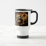 Outdoor Christmas Decorations Travel Mug<br><div class="desc">Merry Christmas celebration with this item. This design looks good on any product. ⭐PERSONALIZE this template with your artwork. ⭐EDIT it further to make more changes. ⭐TRANSFER this design to any product. Visit all my stores at bit.ly/SandyspiderStores (cut and paste).</div>
