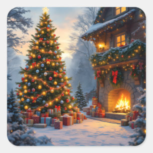 Outdoor Christmas Stickers