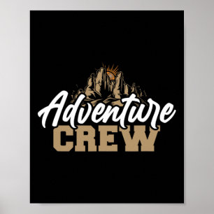 Outdoor Exploration Hiking Adventure Enthusiasts A Poster