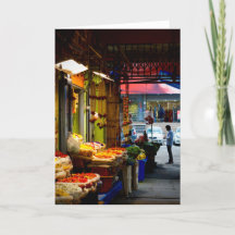 Outdoor Flower Market card