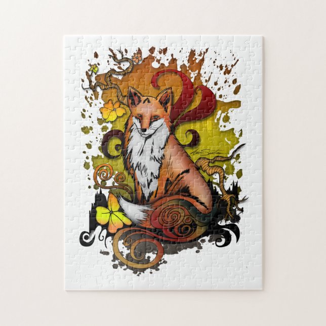 Outdoor Fox Jigsaw Puzzle (Vertical)