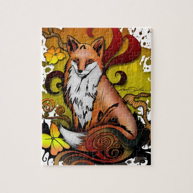 Outdoor Fox Jigsaw Puzzle (Vertical)