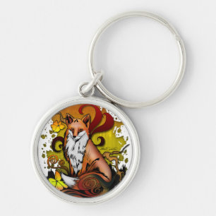 Outdoor Fox Key Ring