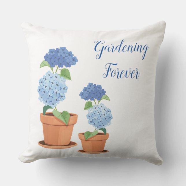 Outdoor Garden Accent Pillow (Front)