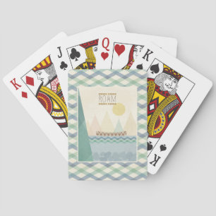 Outdoor Geo II   Roam Playing Cards