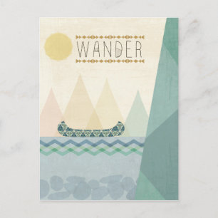 Outdoor Geo III   Wander Postcard