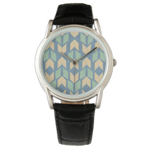 Outdoor Geo Step   Geometric Arrow Pattern Watch