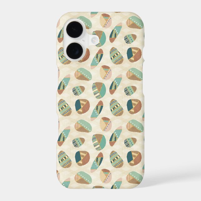 Outdoor Geo Step  | Teal Pattern (Back)