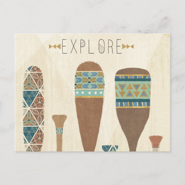 Outdoor Geo VII | Explore Postcard (Front)