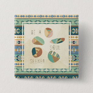 Outdoor Geo VIII Be A Soul Seeker 15 Cm Square Badge