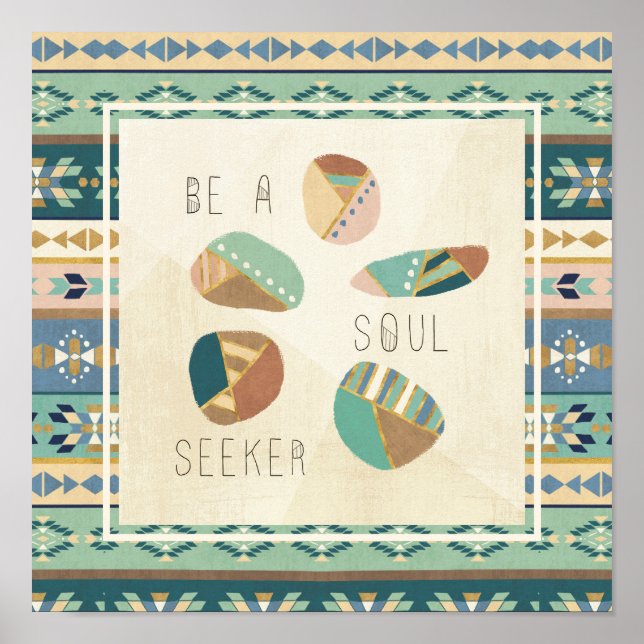 Outdoor Geo VIII | Be A Soul Seeker Poster (Front)