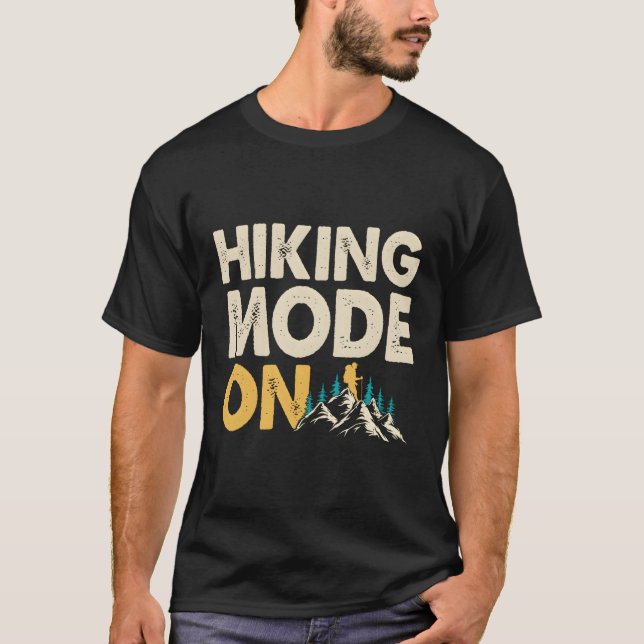 Outdoor Hiking For Hiking T-Shirt (Front)