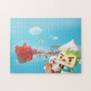 Outdoor Market Fun Jigsaw Puzzle
