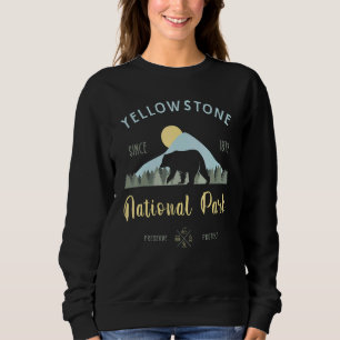 Outdoor National Park Yellowstone National Park Sweatshirt