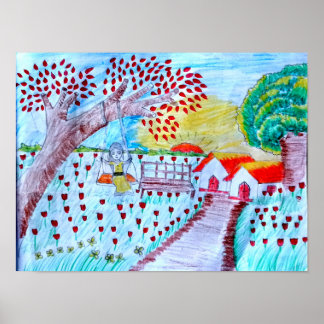 Outdoor Nature Art Poster