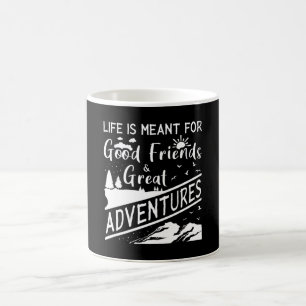 Outdoor Nature Camping Mountains Hiking Funny Gift Coffee Mug