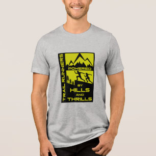 Outdoor Nature Trail Running Tri-Blend Shirt