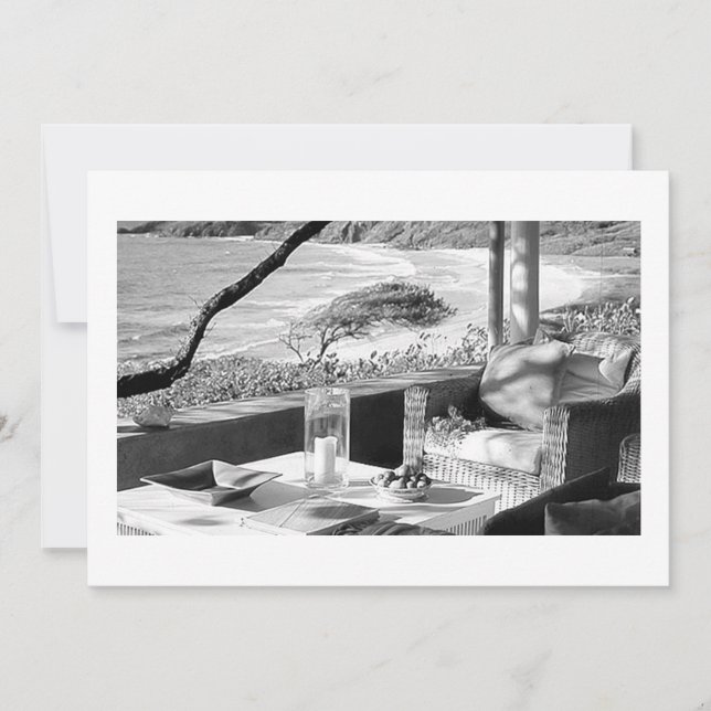 "OUTDOOR PARTY" COME JOIN US INVITATION (Front)