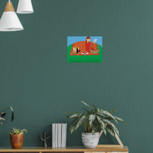 Outdoor Picnic Poster