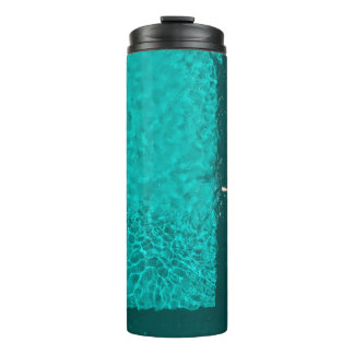 Outdoor pool thermal tumbler