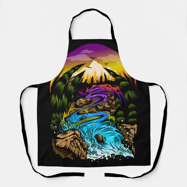 Outdoor Scene Apron (Front)