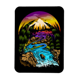 Outdoor Scene Magnet